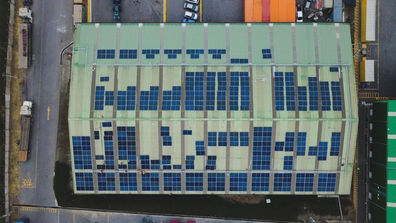 Instalación solar Puerto Columbo San Antonio I