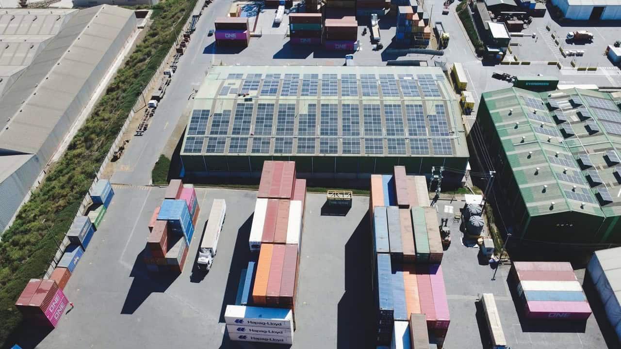 Proyecto de energía solar Puerto Columbo San Antonio I