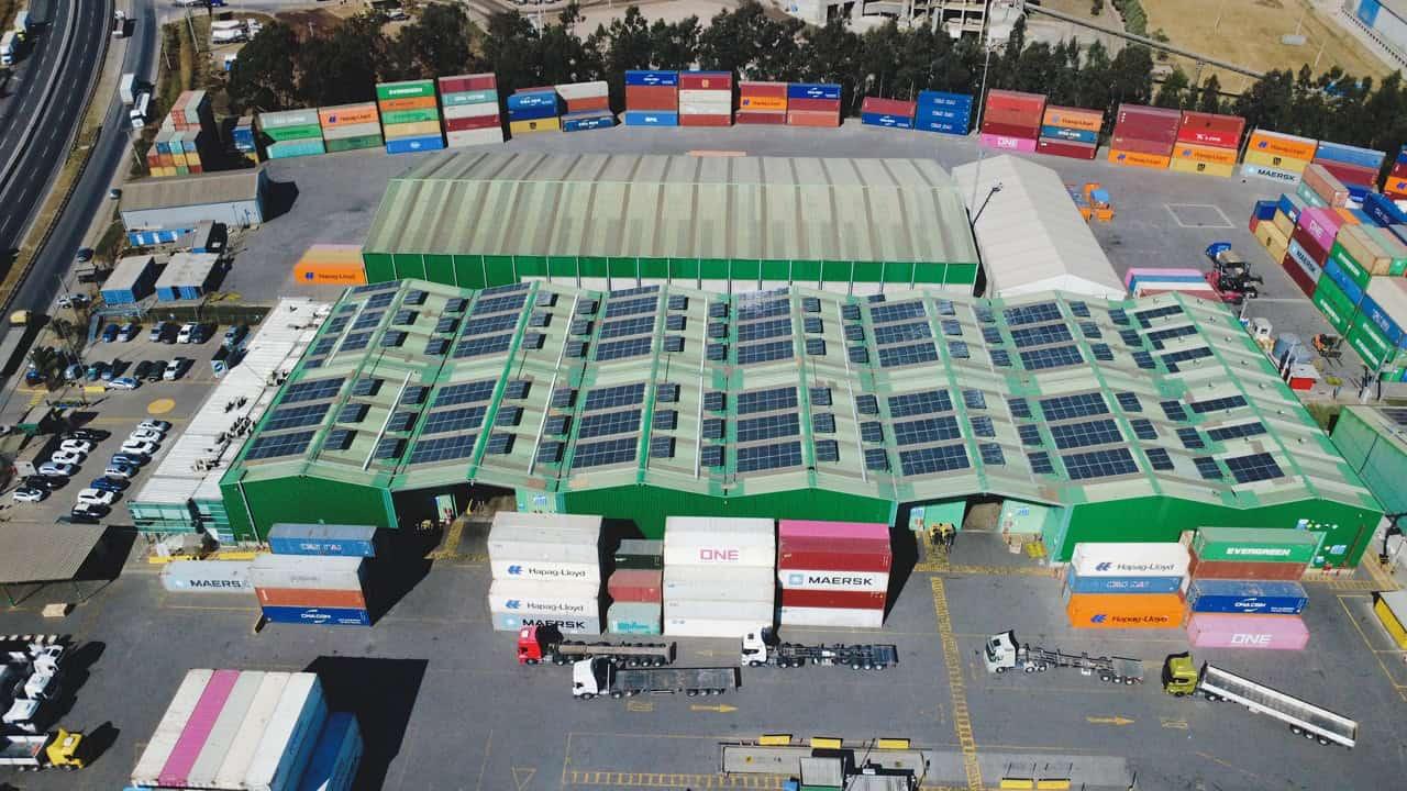 Instalación solar Puerto Columbo San Antonio II