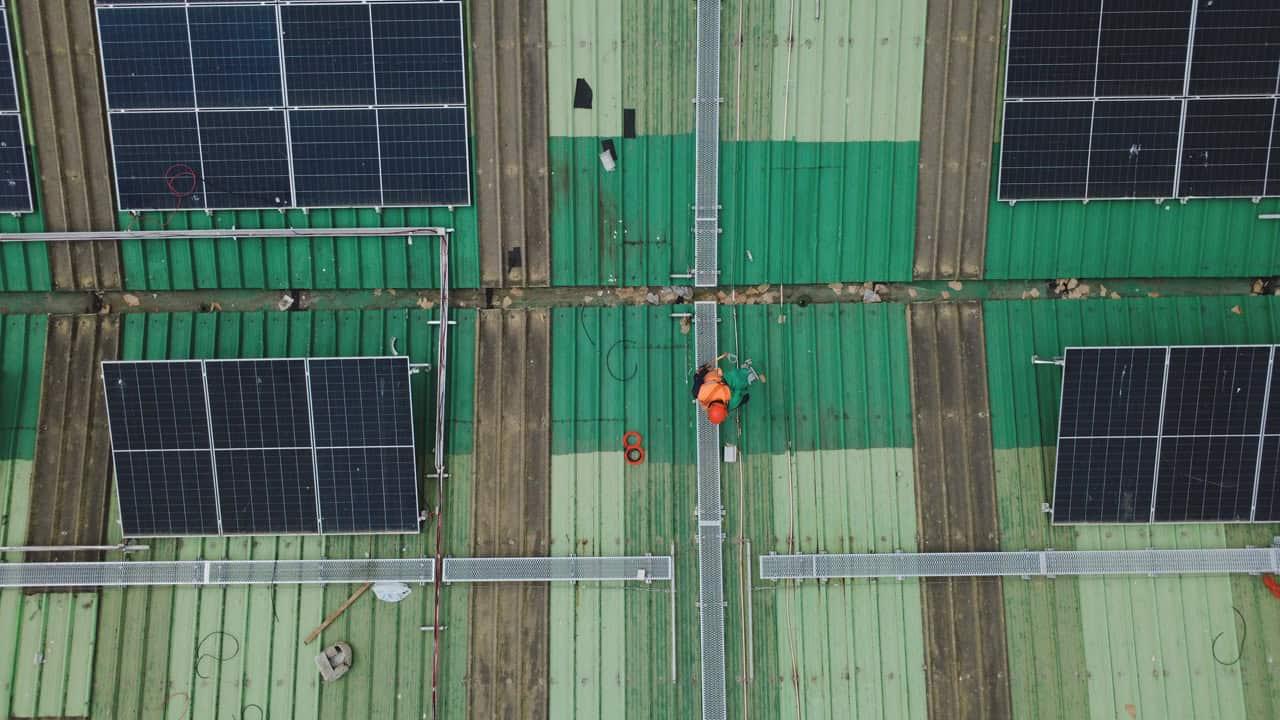 Instalación solar Puerto Columbo San Antonio II