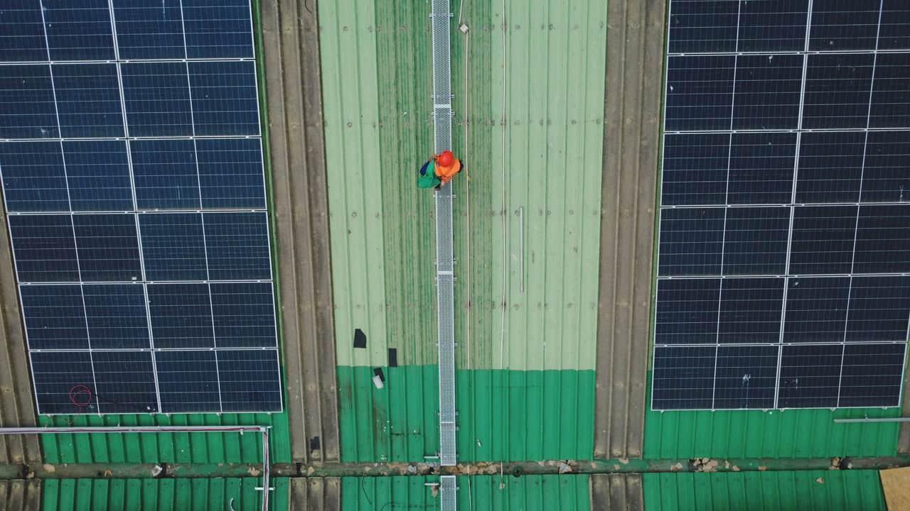 Instalación solar Puerto Columbo San Antonio II