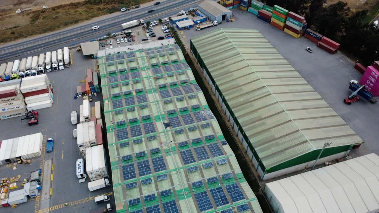 Instalación solar Puerto Columbo San Antonio II