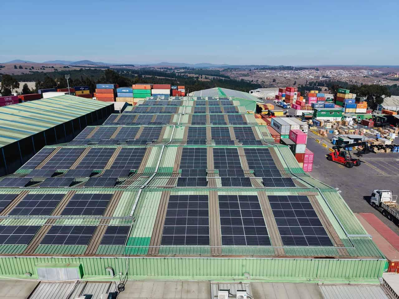 Instalación solar Puerto Columbo San Antonio II
