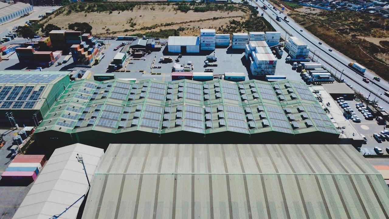 Proyecto de energía solar Puerto Columbo San Antonio II