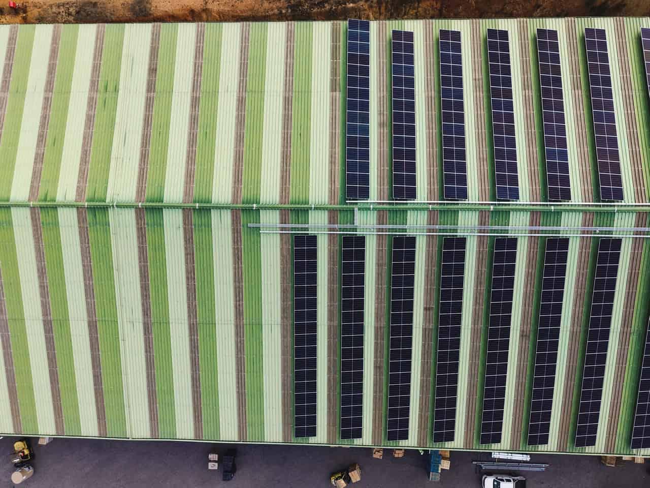 Instalación solar Puerto Columbo Valparaíso