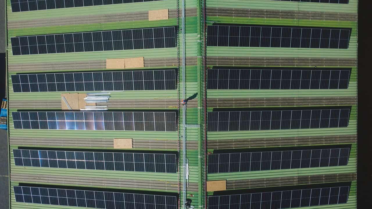 Instalación solar Puerto Columbo Valparaíso