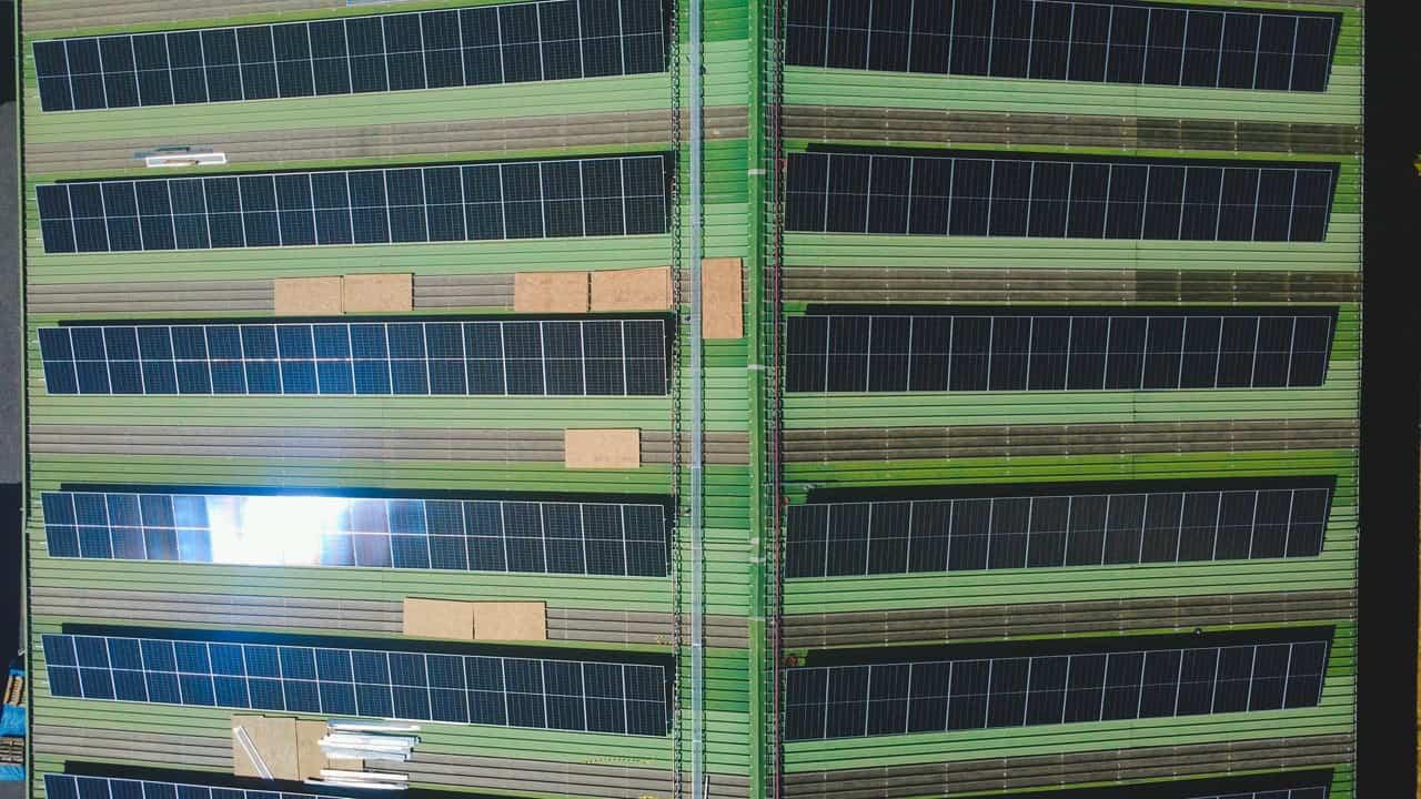 Instalación solar Puerto Columbo Valparaíso