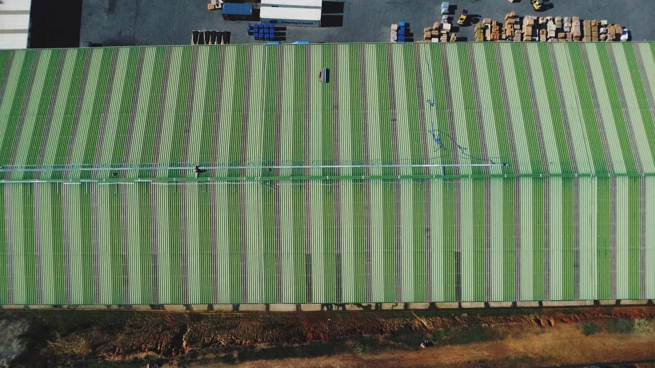 Instalación solar Puerto Columbo Valparaíso