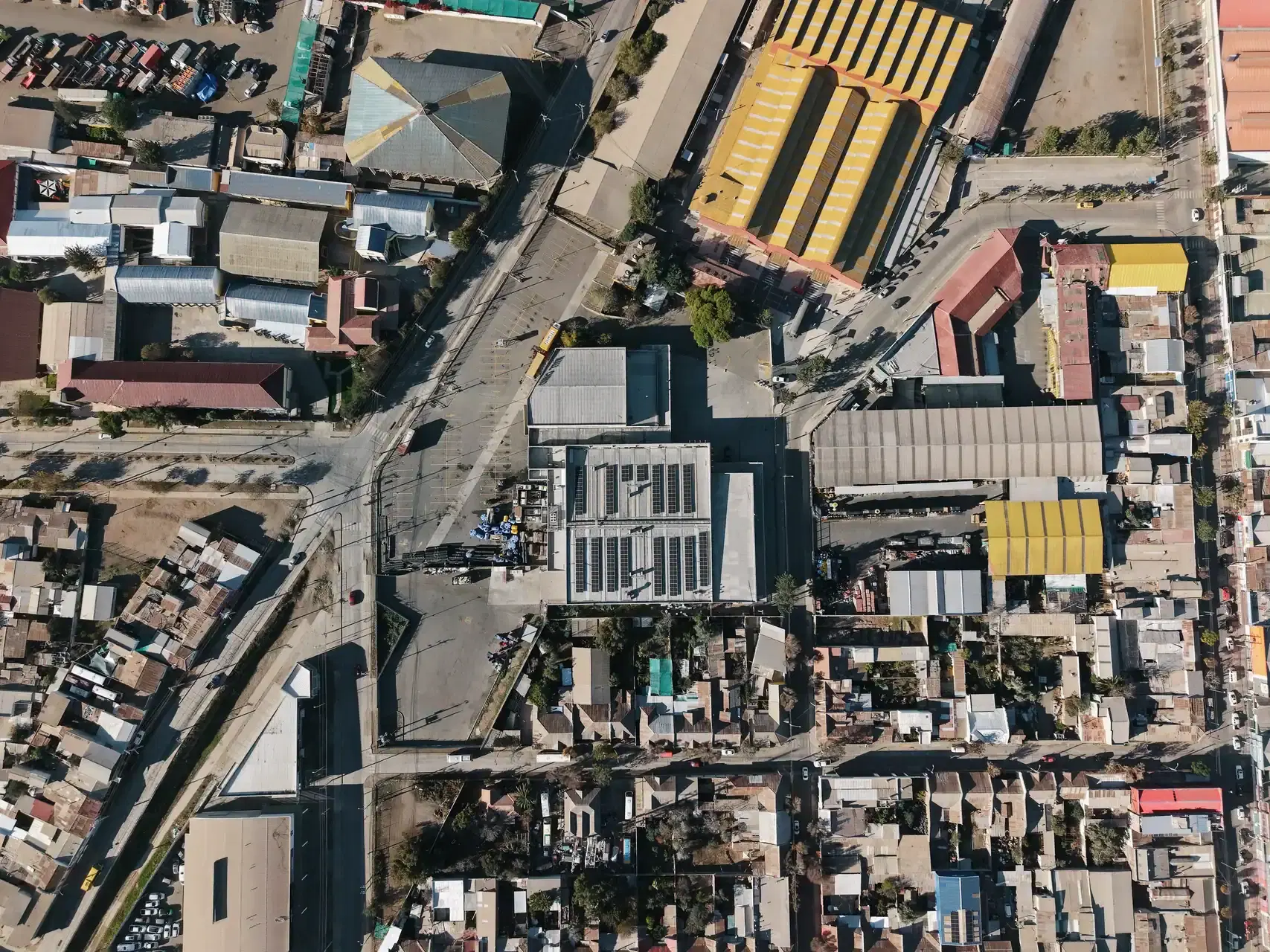 Instalación solar Supermercado Dabed