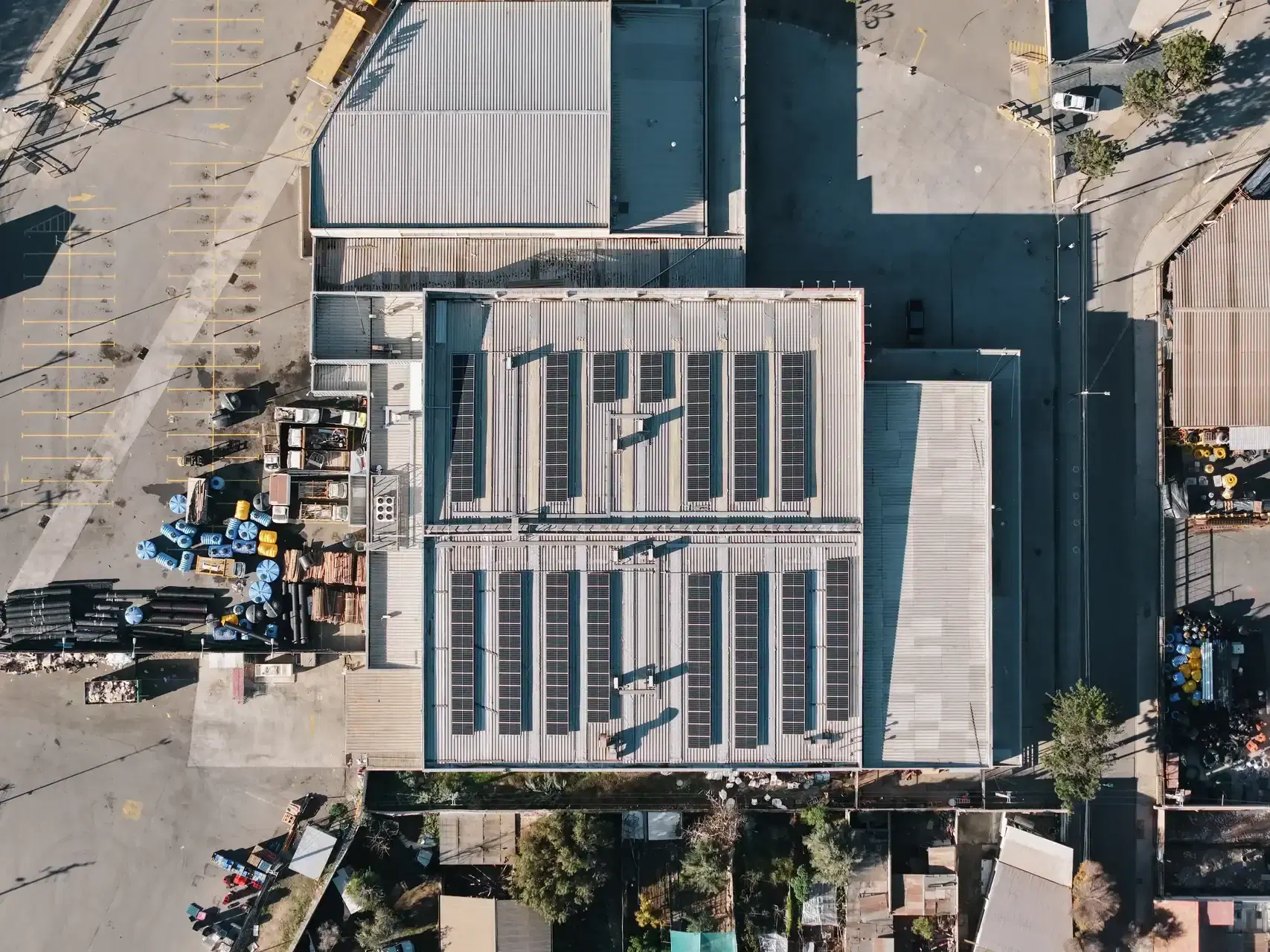 Instalación solar Supermercado Dabed