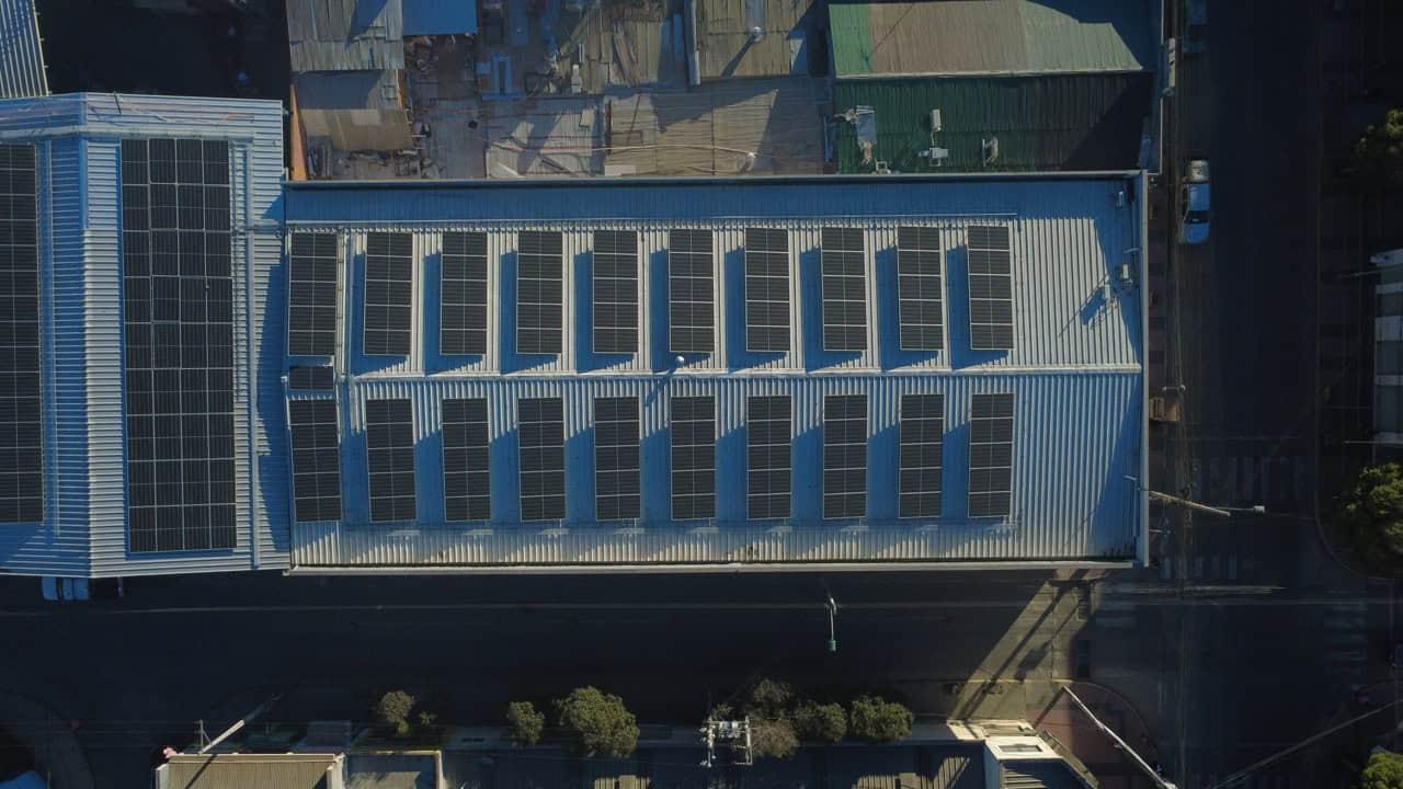 Instalación solar Supermercado Mallorca