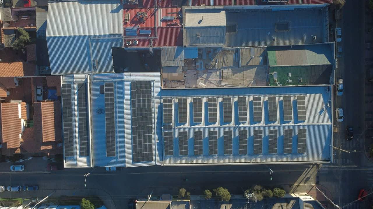 Instalación solar Supermercado Mallorca