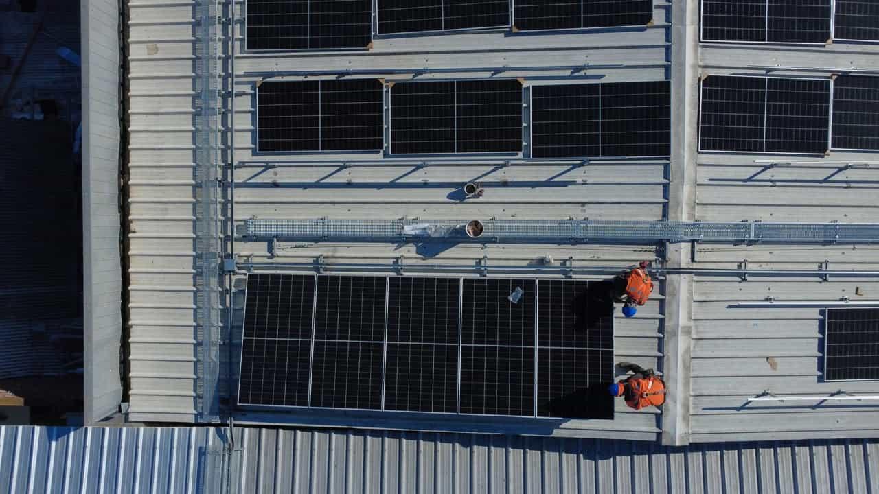 Instalación solar Supermercado Mallorca