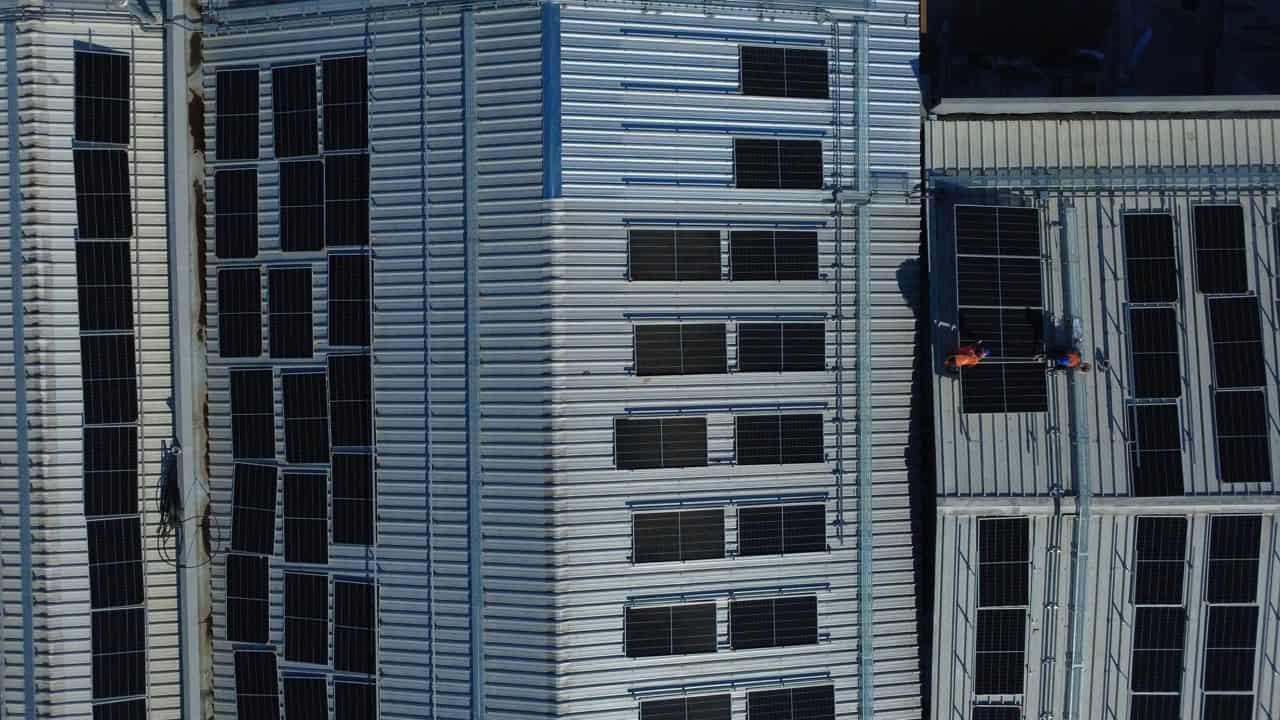 Instalación solar Supermercado Mallorca