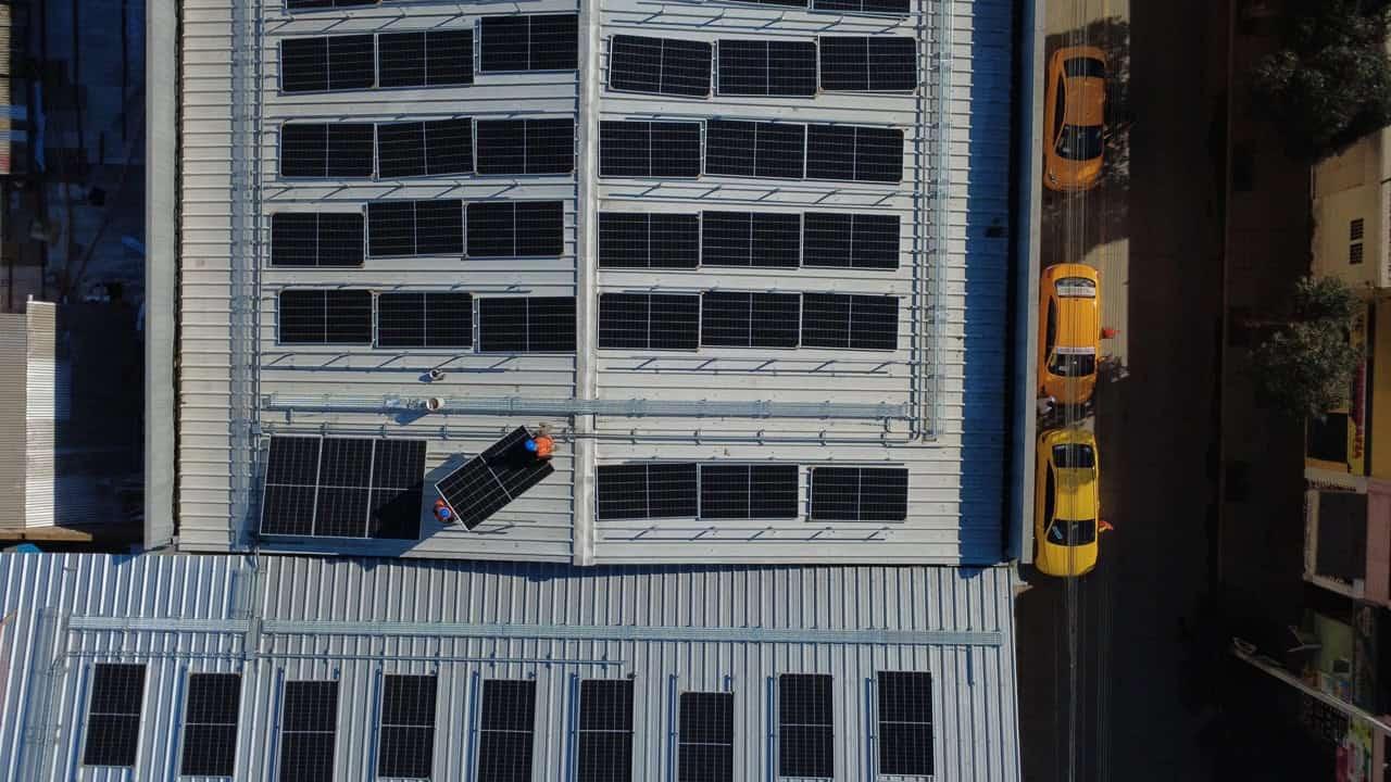 Instalación solar Supermercado Mallorca