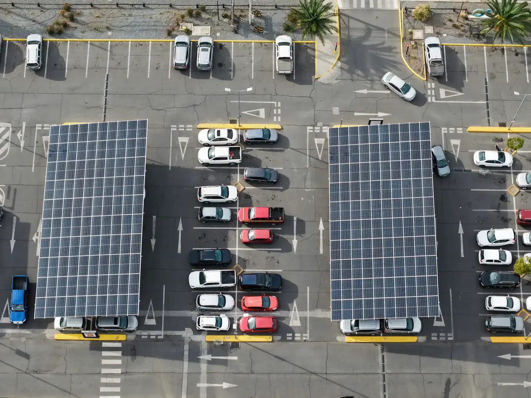 Instalación solar Tottus Machalí