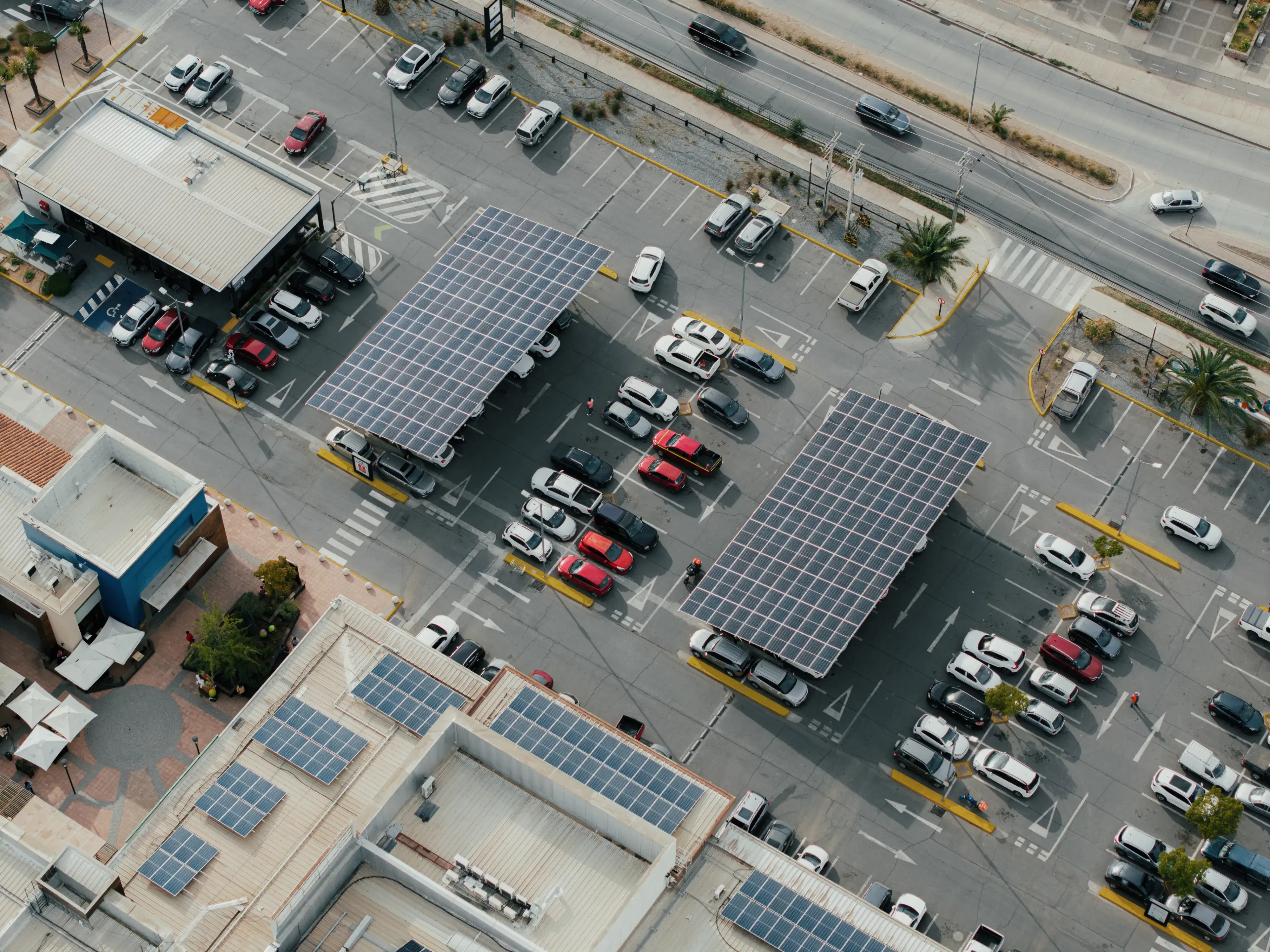 Instalación solar Tottus Machalí