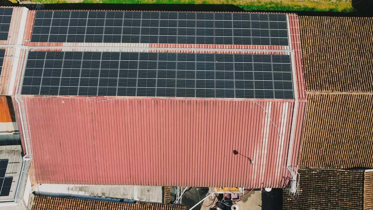 Instalación solar Viña Casa Silva