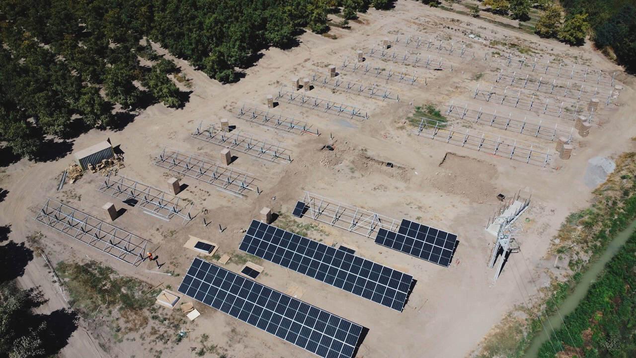 Instalación solar Viña La Ronciere