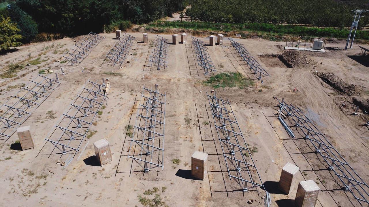 Instalación solar Viña La Ronciere